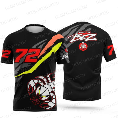 2026 New Motorcycle Racing T-Shirt - Rider #89 Jorge Martín & Rider #72 Marco Bezzecchi Fan Casual Tee for Men and Women