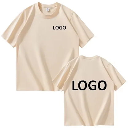 Eget tryck & logotyp, kortärmad t-shirt i bomull, reklamkläder & profilprodukter