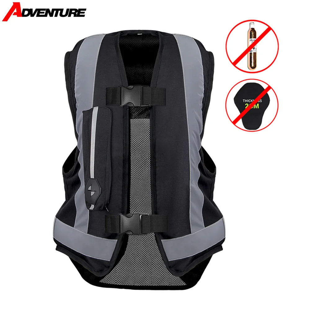 Motorcycle Airbag Vest Motorcycle Jacket Safty Life Jacket Moto Air Bag Vest Motocross Riding CE Airbag Reflective Safety Vest