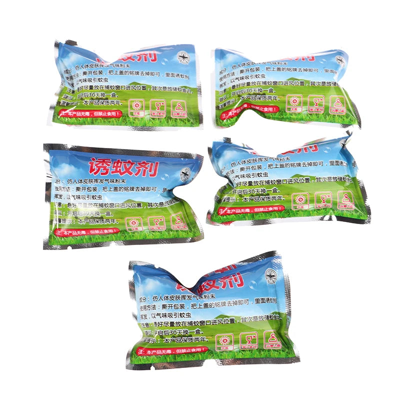 5Pcs/Set Mosquito Attractant Mosquito Lure Agent Mosquito Trap Lamp Parts Helper Effective Mosquito Removal Tool