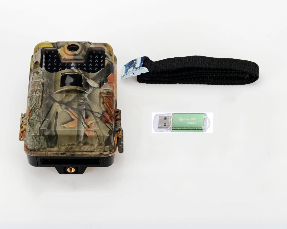 36MP 2.7K Trail Camera Wireless Night Vision Photo Trap 940nm Low Glow Infrared Hunting Cam HC900A for Wildlife Surveillance