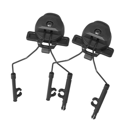 BOOIU Tactical Headset Bracket Wendy Helmet Earphone Buckle Stand ARC Rail Adapter Mount Comtac II Noise Cancelling Headset