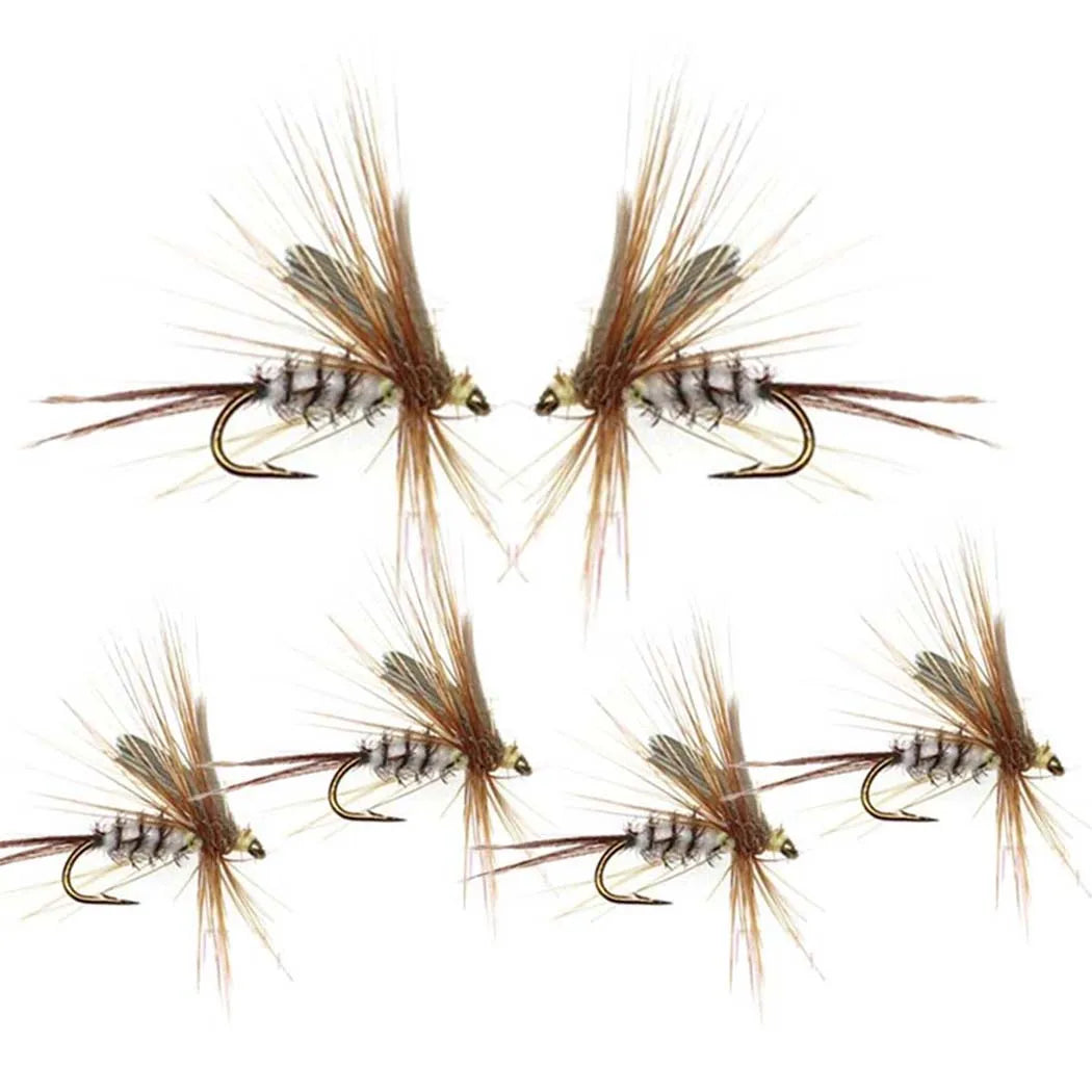 1/3Pcs Fly Fishing Lure Nymph Dry Wet Flies Bionic Bait Fly Trout Fishing Lures