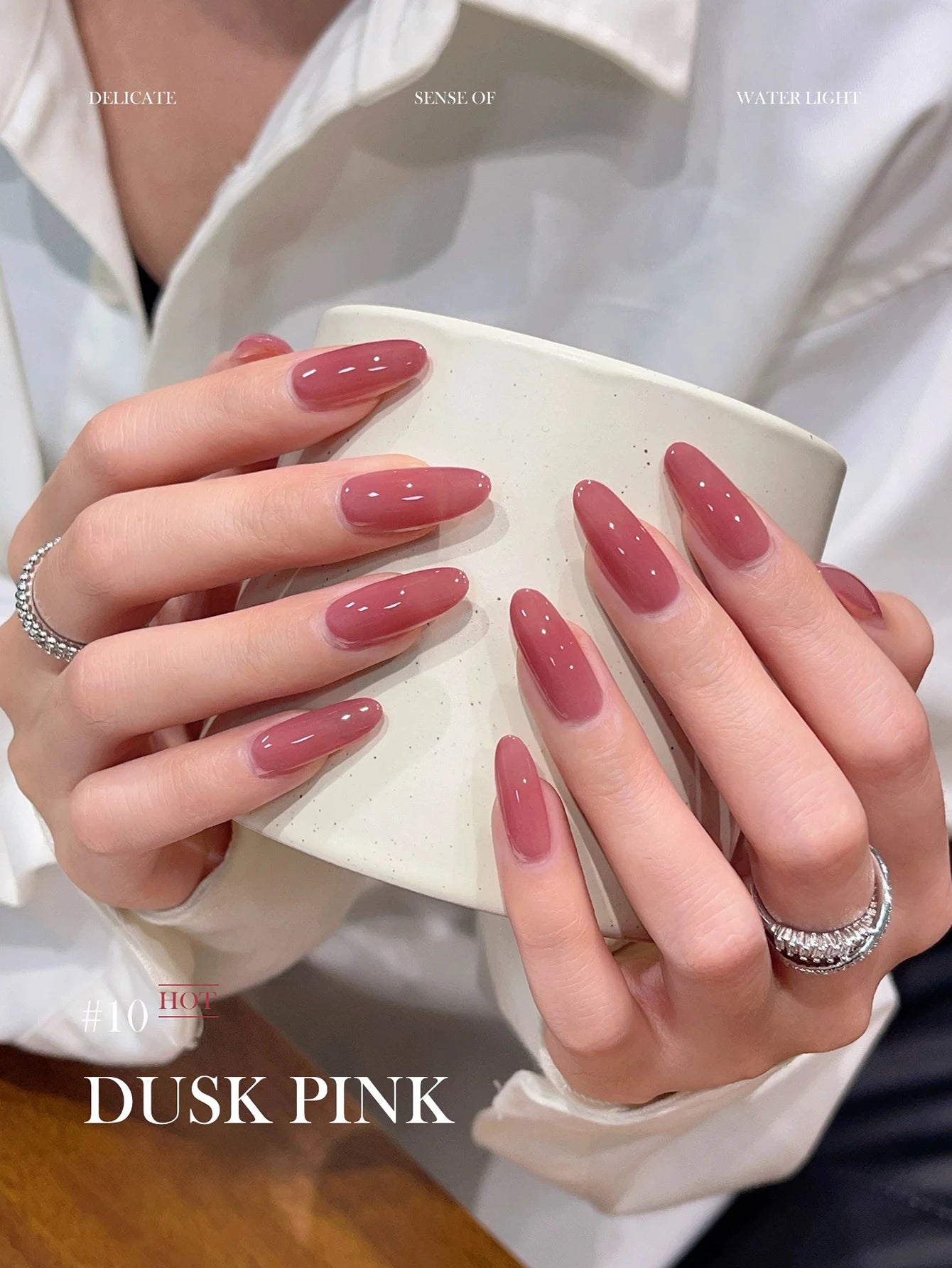 1-24pcs WS Jelly Jade Nude Pink Gel Nail Polish Natural Pink Translucent Color LED UV Gel Soak Off For Home Salon Nail Art DIY