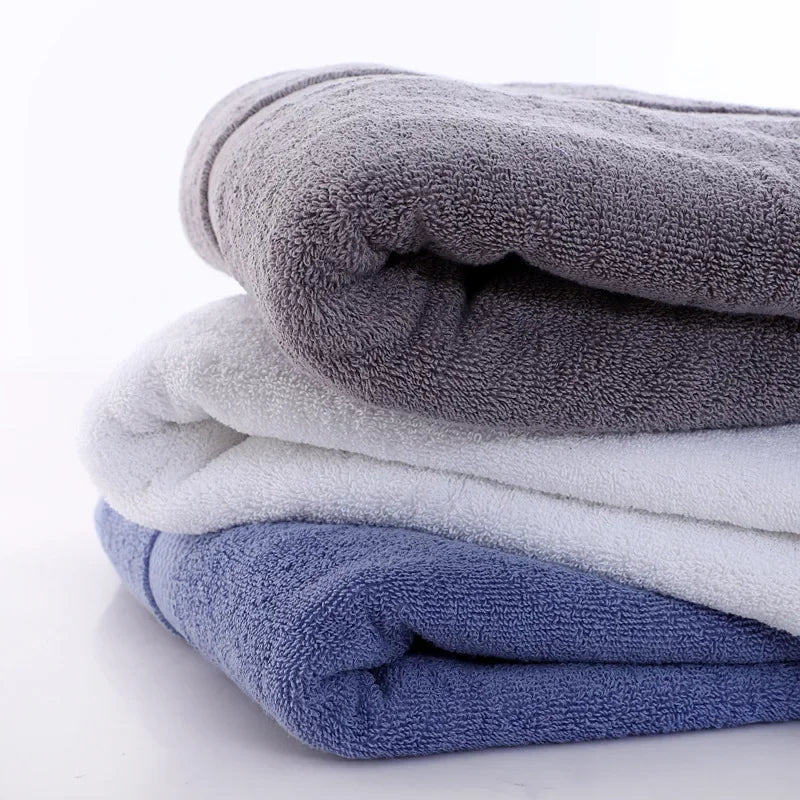 Cotton Bath Towel Adult Soft Absorbent Towels Bathroom Sets Large Beach Towel Hotel Spa Towels For Home