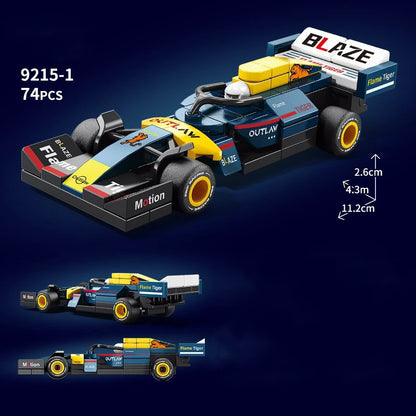 MOC Racerbil Byggklossar – LEGO-kompatibel ABS Rally Supersportbil 12 Modeller CE EN71 Jul Present 14+ år 2026