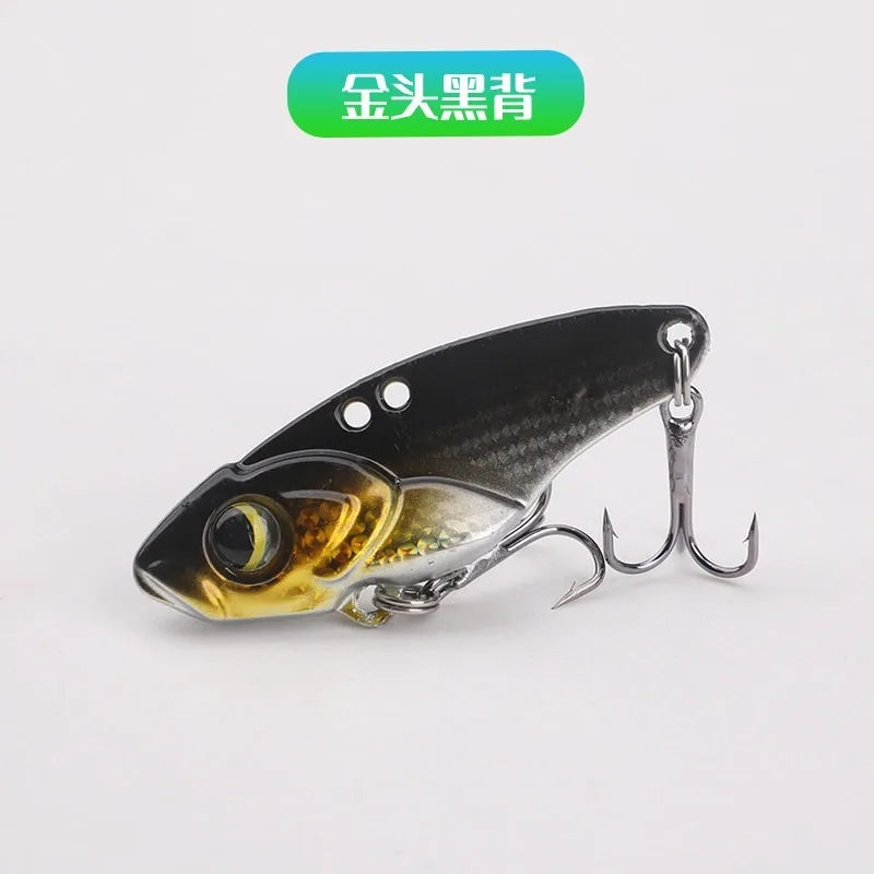 NEW 1PC Metal VIB Fishing Lures 5g 7g 10g 15g Metal Jig Crankbait Wobbler Vibration Baits Pesca Tackle for Trout Bass Pike Perch