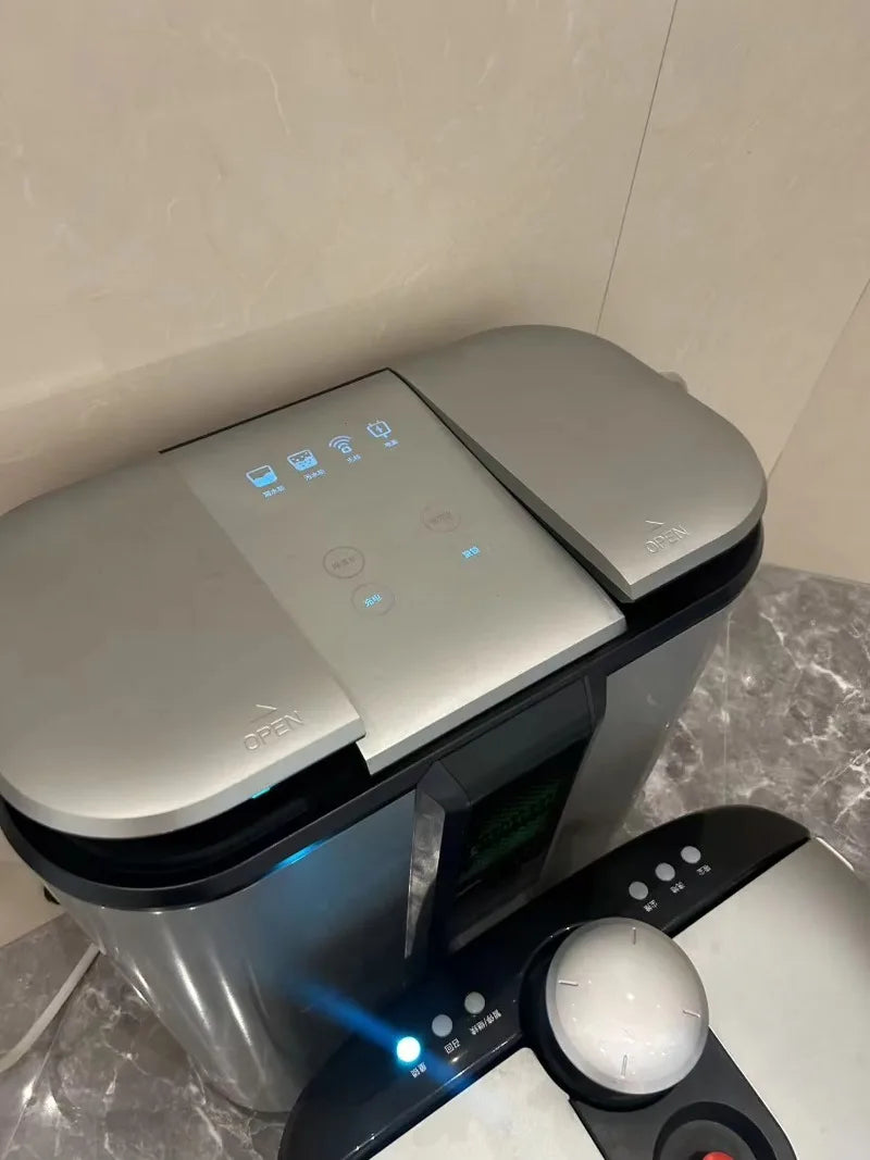 Anpassad industriell städrobot för golv