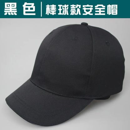 Bump Hat for Safety Baseball Cap Style Hard Hats for Adult Men Women Breathable Lightweight for Head Protection Short Brim