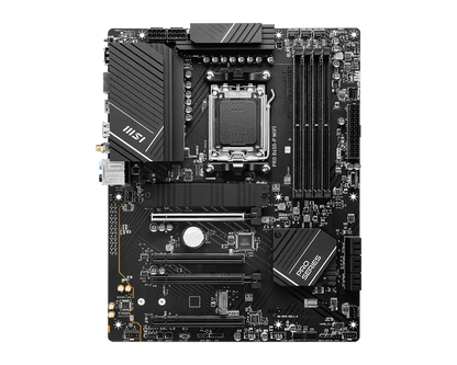 AMD B650 MSI PRO B650-P WIFI Motherboard AM5 CPU Support Ryzen 7 9800X3D 7 7800X3D 9 7950X 7 7700X 5 7600X Ram DDR5 M.2 ATX PC