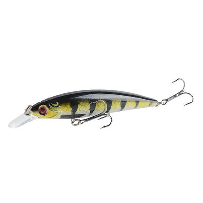Rooblinos 3pcs 13g Fishing Lure Colorful Printing Sinking Minnow Artificial Bait Cool Fishing Tackle