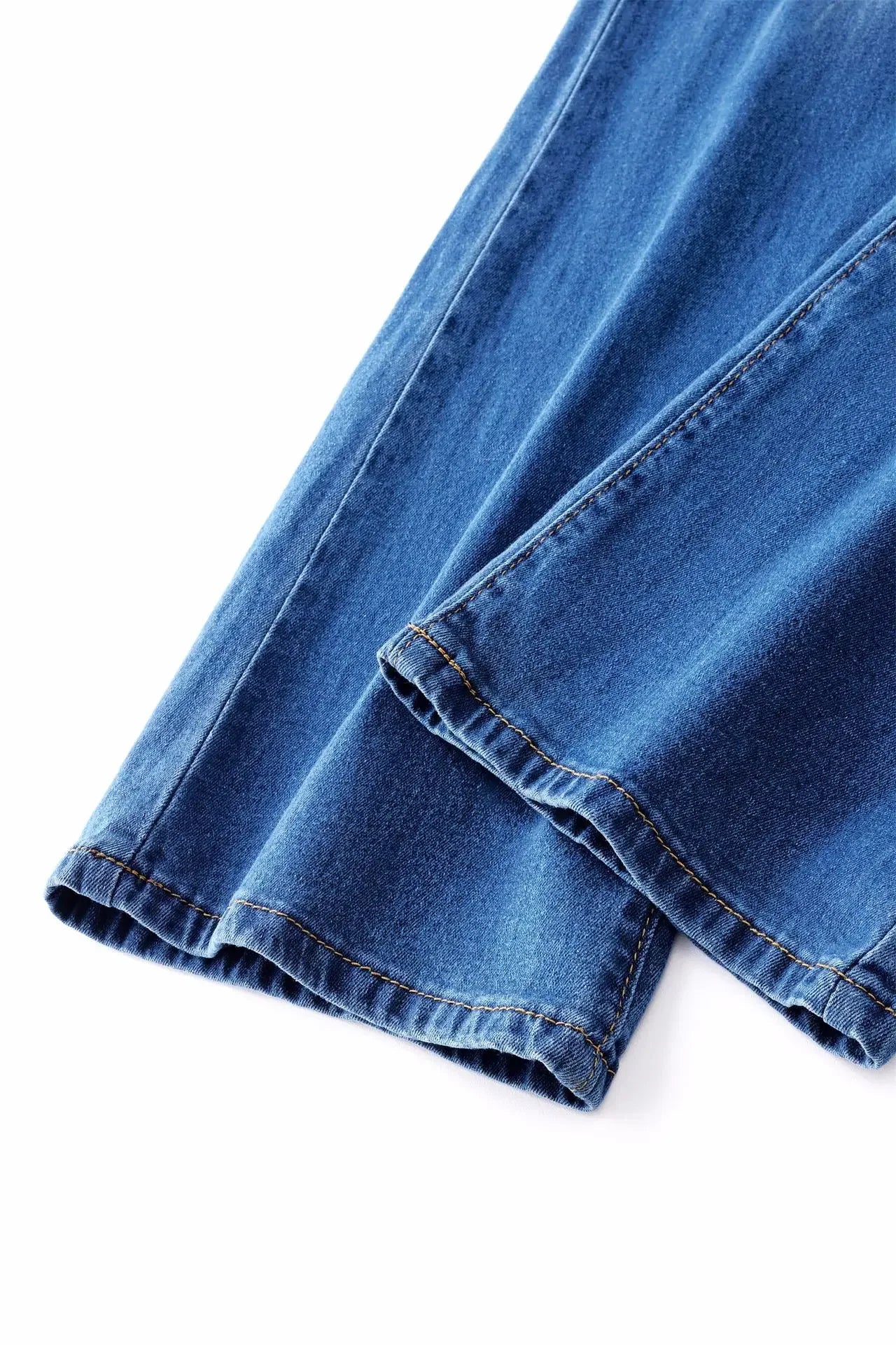 Flare Pants Jeans for Women Vintage Denims Stretch Mid Waist Washed Distressed Pockets Boot Cut 2025 Streetwear Skinny Trousers