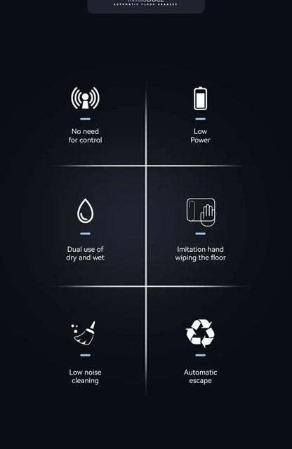 Smart Robot Vacuum Cleaner Dry Wet Sweeping Rotary Floor Mopping Air Humidifying Spray USB Charging Cleaning Robot