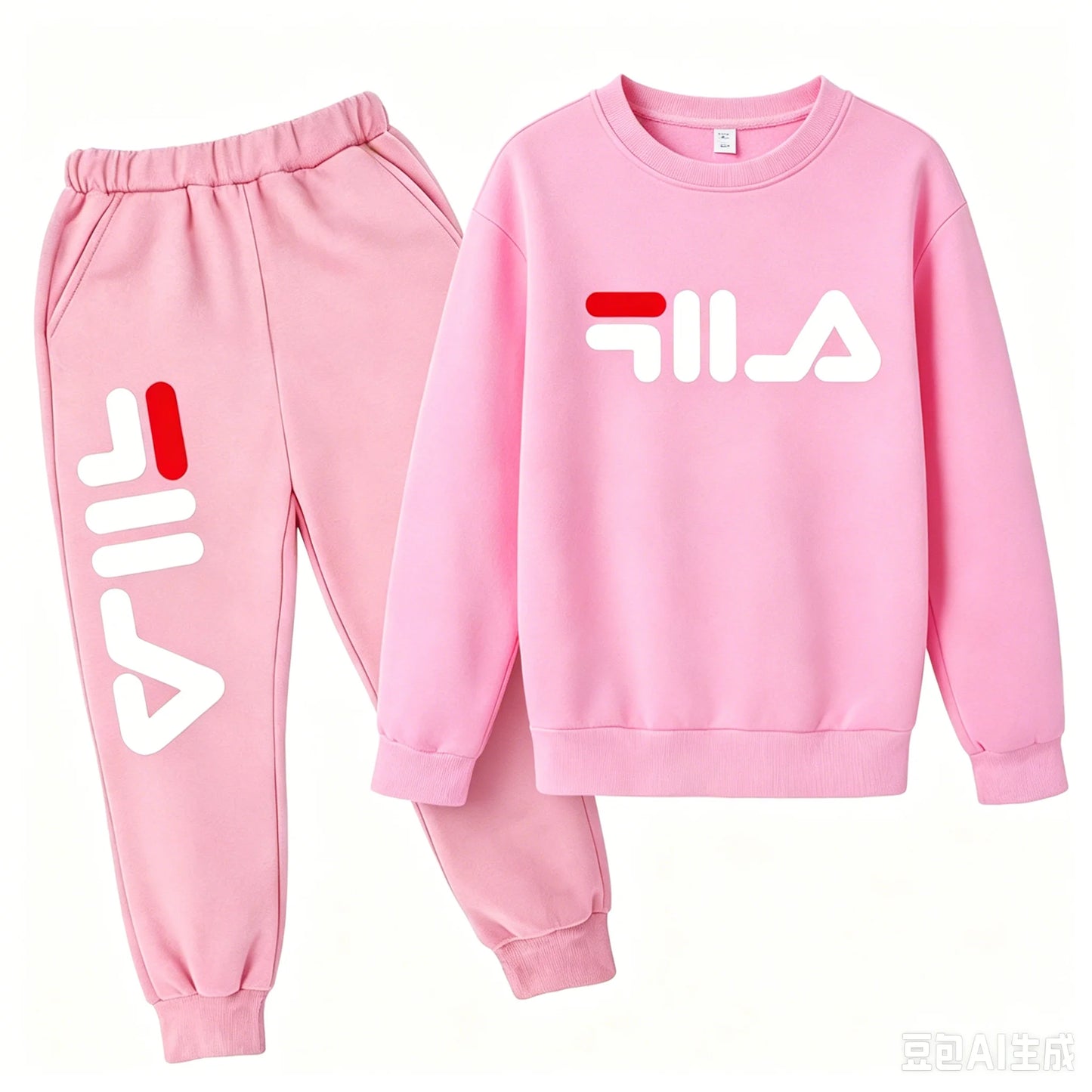 2025 Spring and Autumn Children's Boys and Girls Casual Sports Top + Pants 2-piece Girl Suit 3-14 Years Old Outdoor Jogging Suit