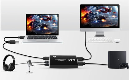 ZY-HC30A USB 3.0 HDMI-capture card – 4K/60 input och 1080p/60