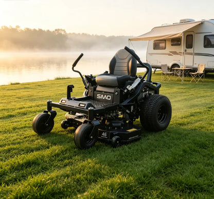Kompakt robotgräsklippare med 4-taktsmotor