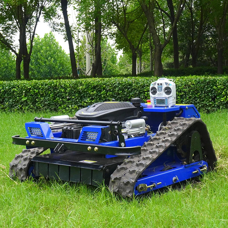 Robotiserad smart gräsklippare med GPS-navigation och trådlös funktion