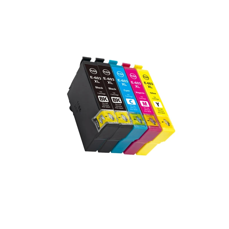 T603XL-kompatibla bläckpatroner för Epson – 4 eller 5-pack