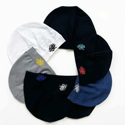SY with Keychain 2025 New Sy World Skull Hat Syrunning Hat 2025 New Knitted Sy Beanie Hat for Men and Women Y2k