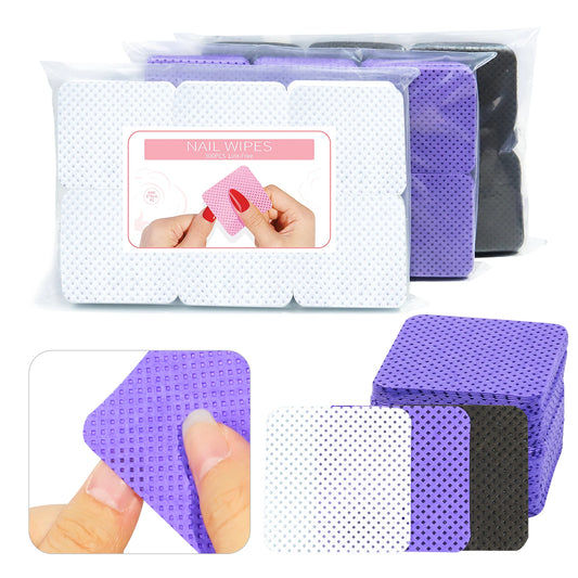 Luddfria nagelborttagningsservetter 300 st