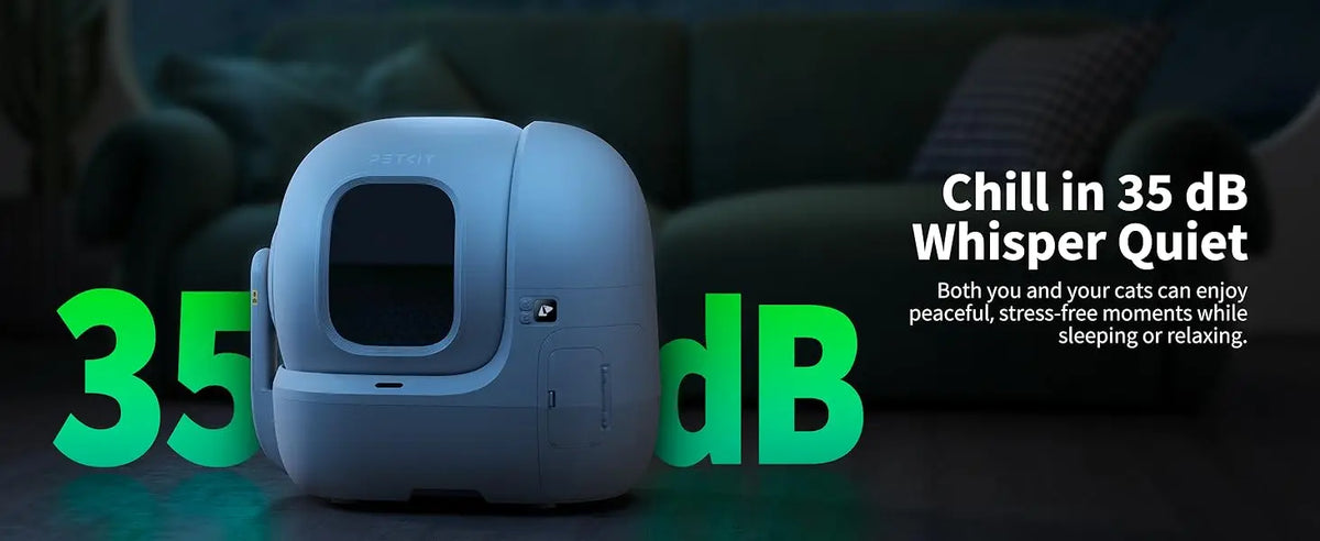 PETKIT PUROBOT MAX PRO självrengörande kattlåda med kamera och appstyrning