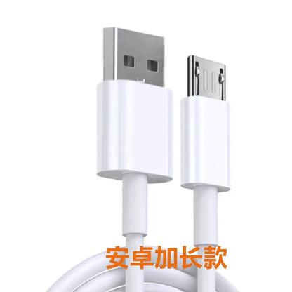 Extra Lång Laddningskabel – USB-C och Micro USB, 1m till 12m för Mobil och Kamera