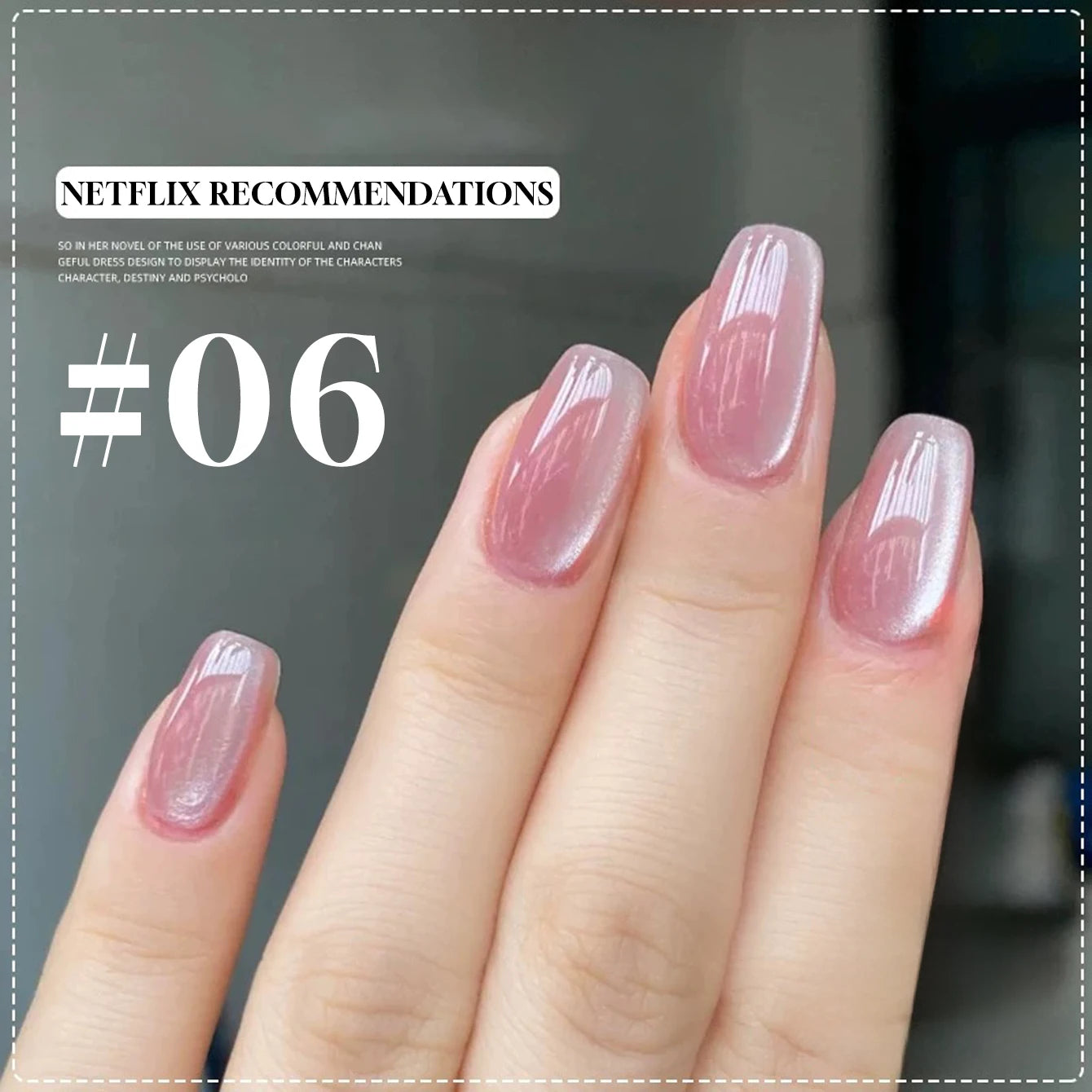 MIANEL 12ML Hibiscus Purple Cat Eye Gel Nail Polish Super Whitening Glass Beads Cat Eye Nails Purple Nials Blue Nails 1-12PCS