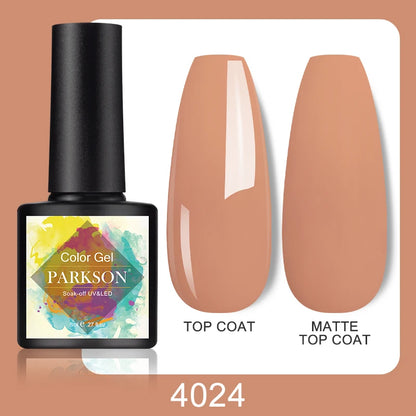 Parkson No Wipe Top Base Coat Nail Gel polish Design Enhancer Varnish Semi Permanent Soak Off UV LED Nail Art Tool