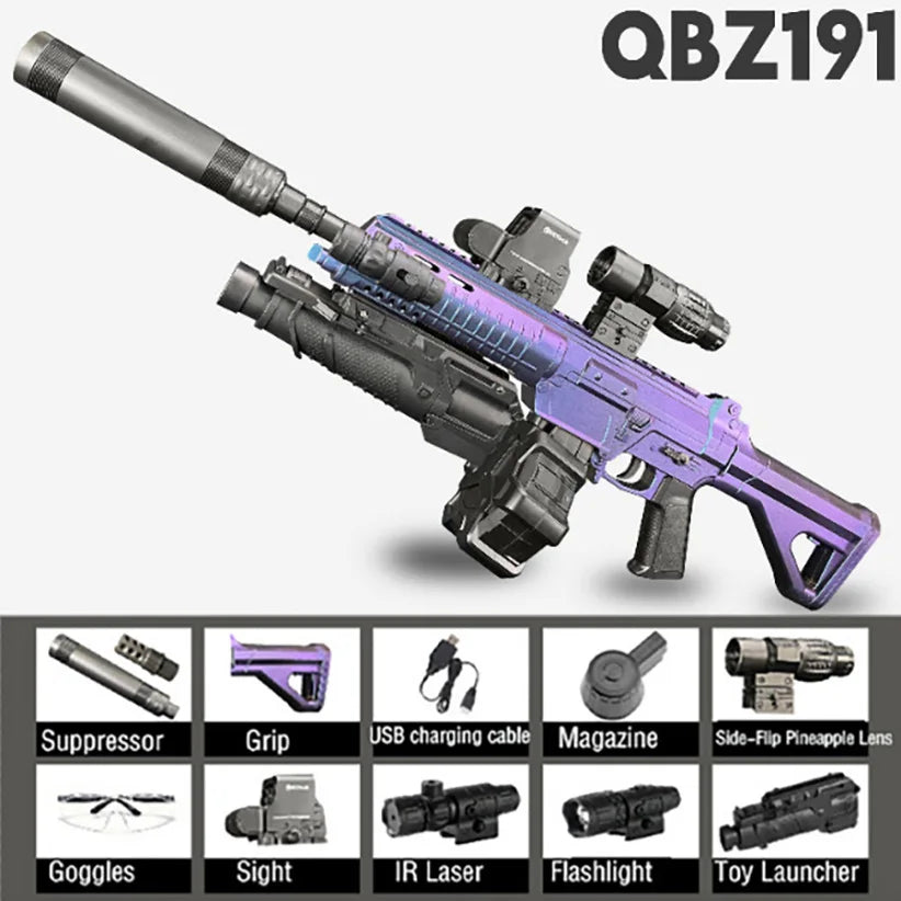 M416 Elektrisk Gel Blaster Gevärt