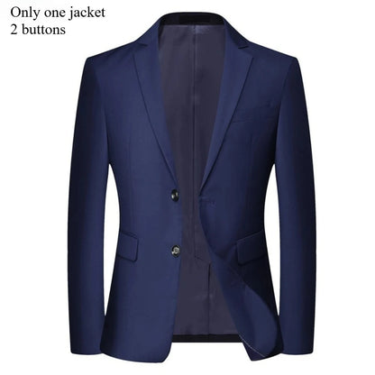 Men Suits Sets High Quality For Wedding Elegant 2 Pieces Jackets Pants Stretch Blazers Tailored Formal Full 2025 Costume
