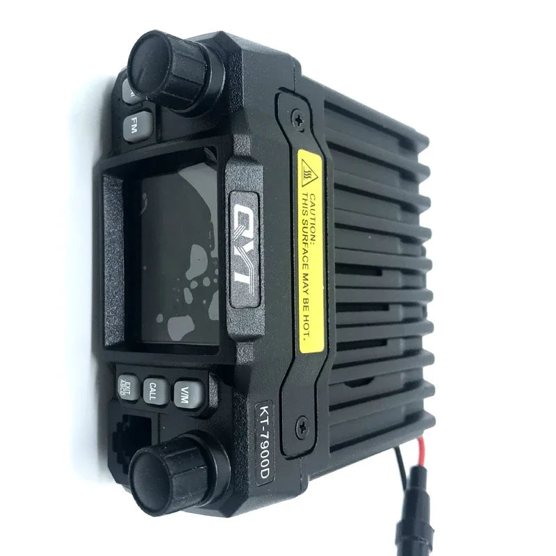 QYT KT-7900D 25W Quad Band Standby 136-174/220-260/350-390/400-480MHz Mini Car Mobile Radio 200CH FM Long Distance Ham Radio