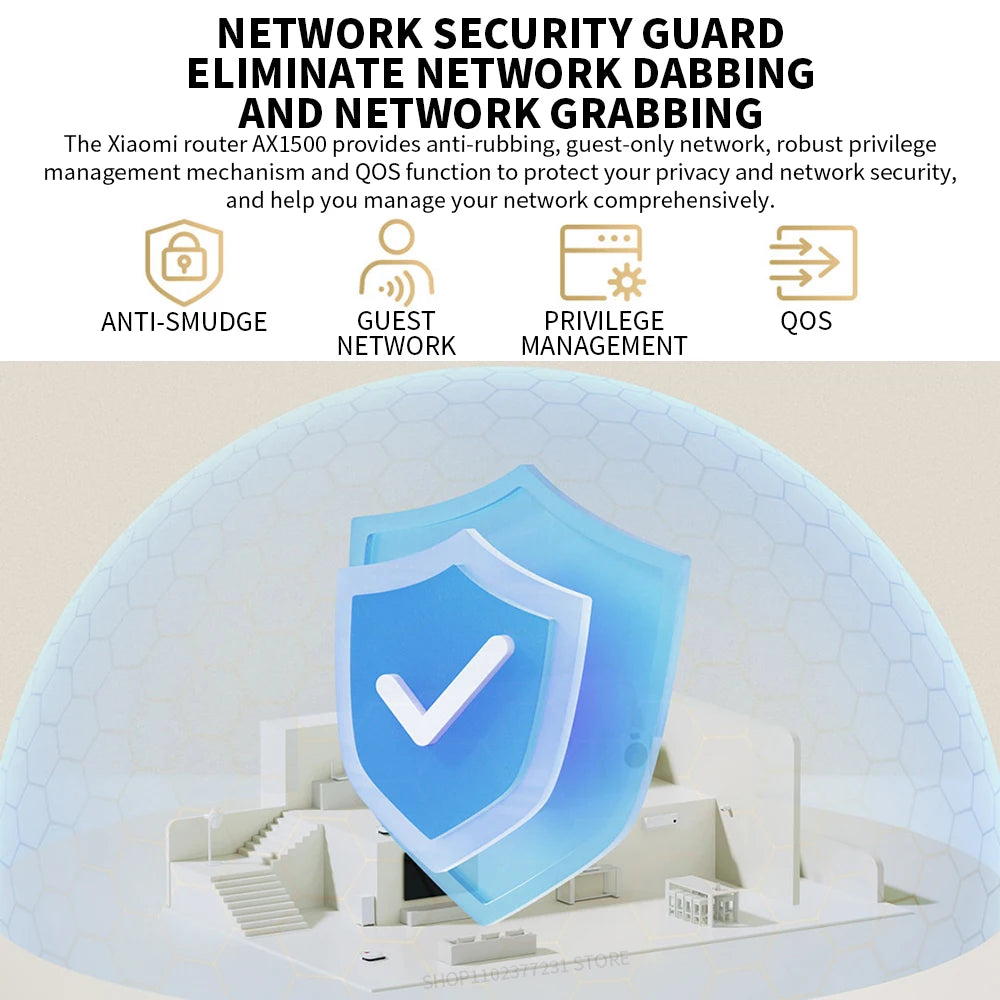 Xiaomi mijia Mi router AX1500 2.4G/5GHz WiFi6 1501Mbps Support IPTV Mesh Network Mijia App Wifi Gigabit Amplifier