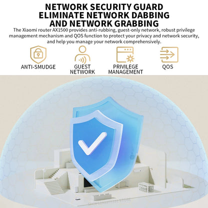 Xiaomi mijia Mi router AX1500 2.4G/5GHz WiFi6 1501Mbps Support IPTV Mesh Network Mijia App Wifi Gigabit Amplifier