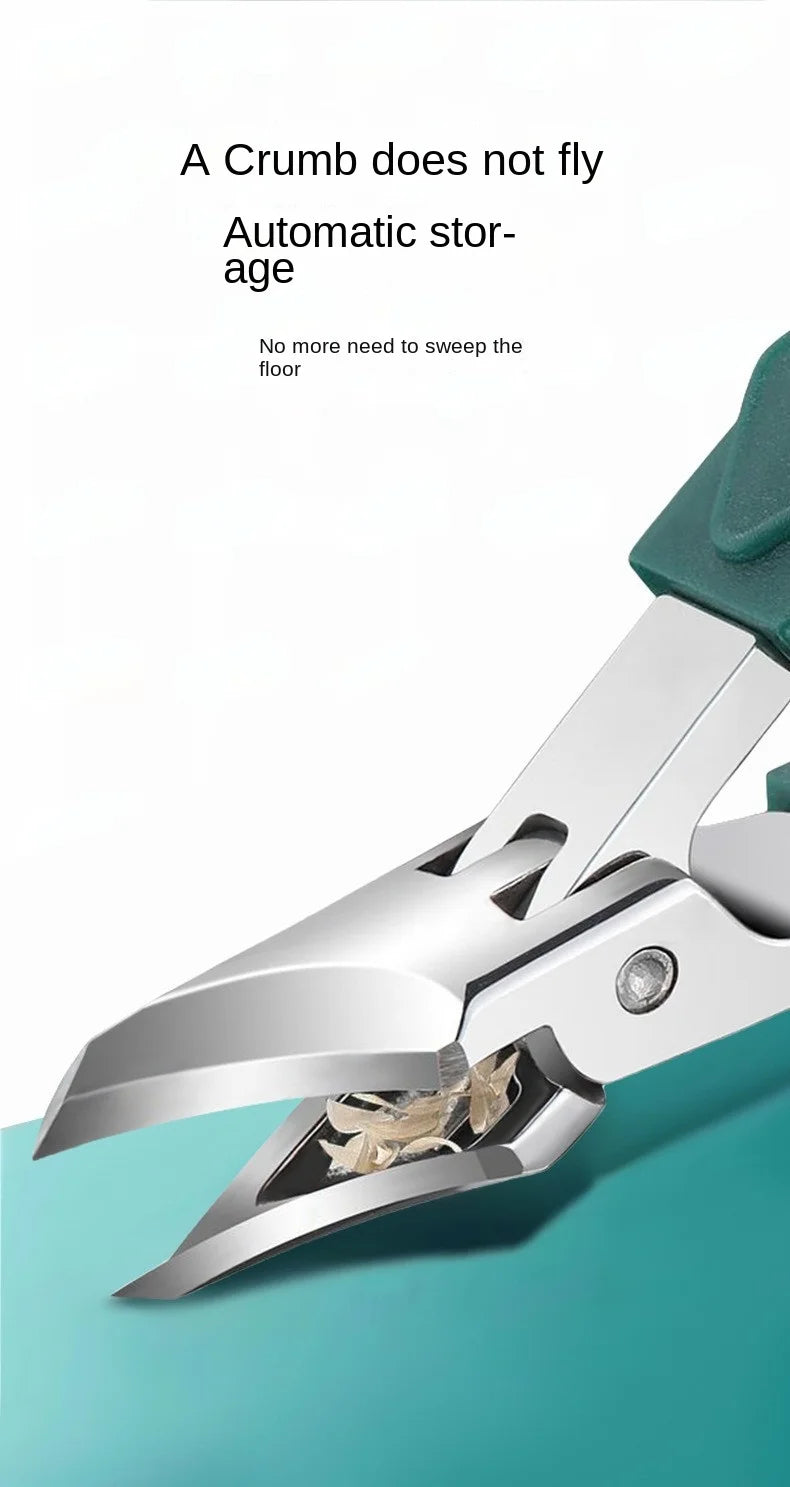 Professionell Tånagelklippare för Inväxta & Tjocka Naglar – Rostfritt Stål Podiatri Nipper, 1/2/5/10-pack
