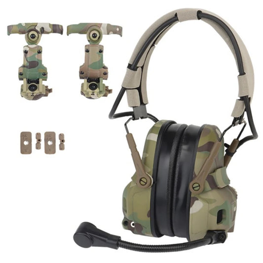HD-17 GEN 6 Taktiskt Headset med Ljudupptagning & Brusreducering