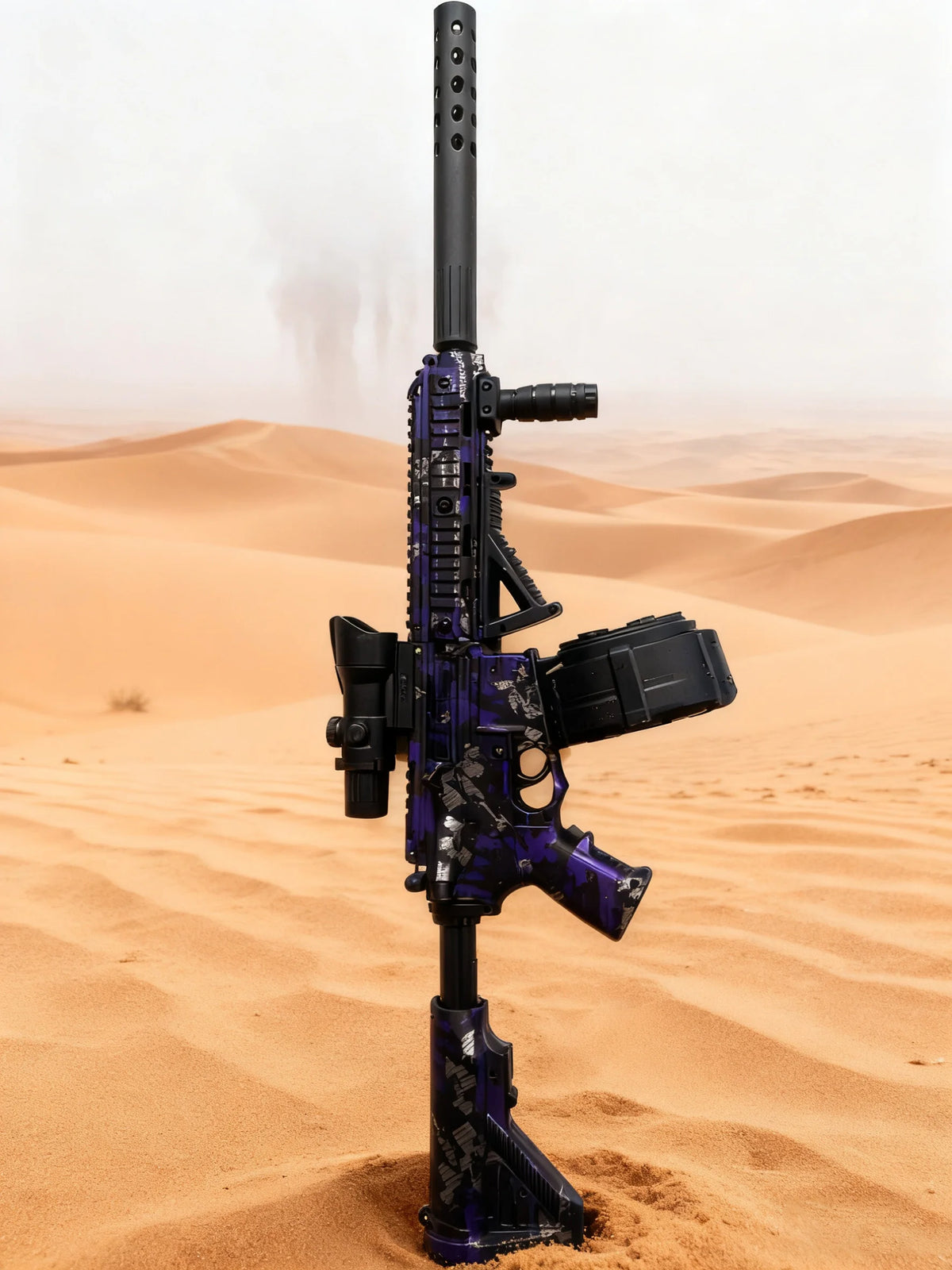 M416 Taktisk Gel Blaster Lila/Svart