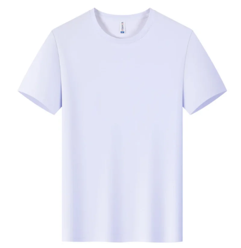 Herr Sport T-Shirt 2026 – Quick Dry Logotryck Brodyr Kortärm O-ringad Andningsbar 8 Färger S–4XL