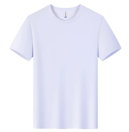 Herr Sport T-Shirt 2026 – Quick Dry Logotryck Brodyr Kortärm O-ringad Andningsbar 8 Färger S–4XL