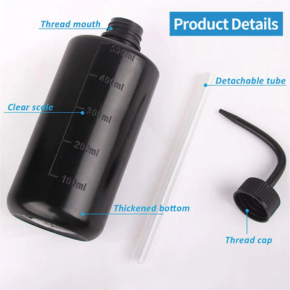 250/500ml Tattoo Spray Bottle Plastic Safety Wash Bottles Lab Tattoo Squeeze Bottle Tattoo Accessories Microblading Supplies