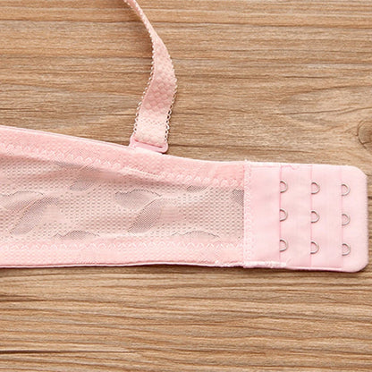 Girl Sweet Style Beautiful Wireless Bra Soft Breathable Small Breasts Bralette Comfortable Lingerie