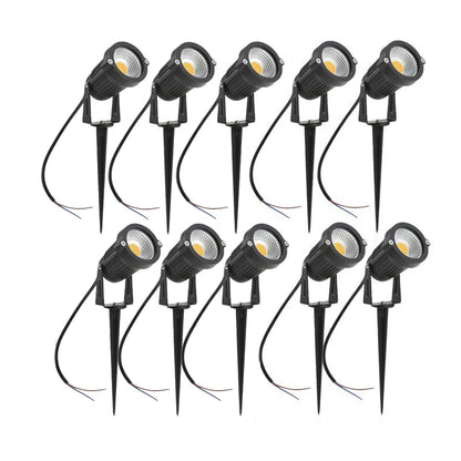 LED Spjutlampa Trädgård & Gång – IP65, 5W/10W/15W, Varmvit/Kallvit/RGB, AC85–265V & DC12–24V