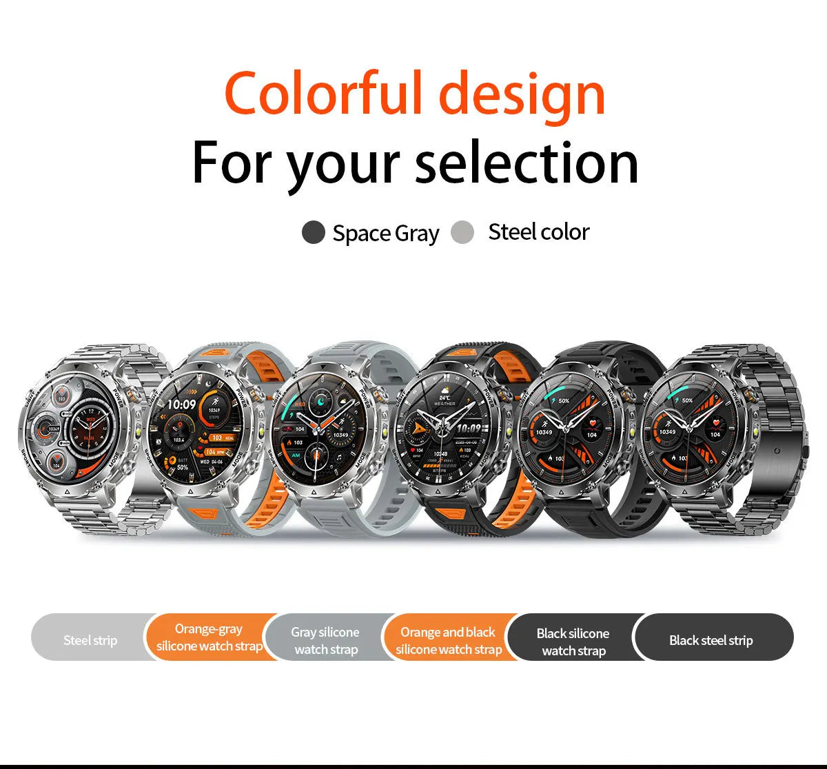 2026 1400mAh Big Battery Smart Watch Men Outdoor GPS Flashlight IP68 Waterproof Bluetooth Call AMOLED Military Sports Smartwatch