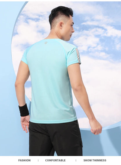 Sport T-shirt med Eget Tryck – Quick Dry, Kortärm, Unisex | S–4XL