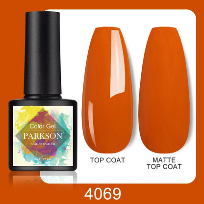 Parkson No Wipe Top Base Coat Nail Gel polish Design Enhancer Varnish Semi Permanent Soak Off UV LED Nail Art Tool