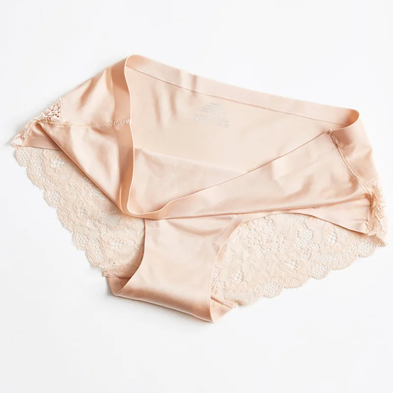 TrowBridge 3-pack Trosor i Spets och Satin - Stora Storlekar