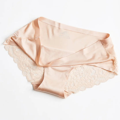 TrowBridge 3-pack Trosor i Spets och Satin - Stora Storlekar