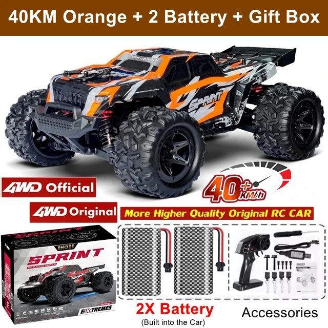 4WD radiostyrd bil i skala 1:16 med 4 kanaler