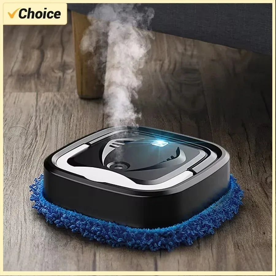 Smart Robot Vacuum Cleaner Dry Wet Sweeping Rotary Floor Mopping Air Humidifying Spray USB Charging Cleaning Robot