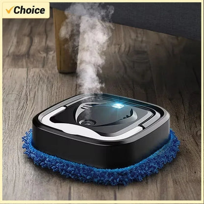 Smart Robot Vacuum Cleaner Dry Wet Sweeping Rotary Floor Mopping Air Humidifying Spray USB Charging Cleaning Robot
