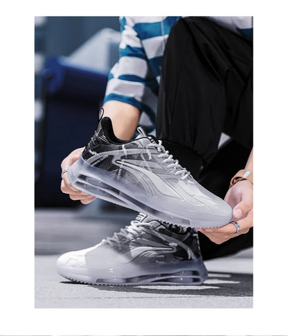 Men's Fashionable Basketball Shoes Air Cushioning Comfortable Non-Slip Breathable Shock-Absorbing Men's Outdoor Activities